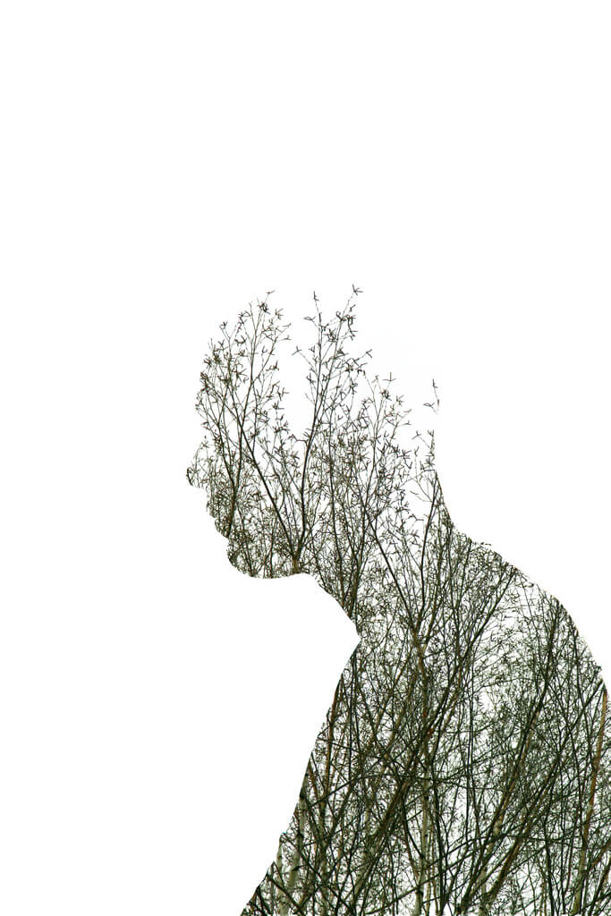 Pedro Hespanha - double exposure white background