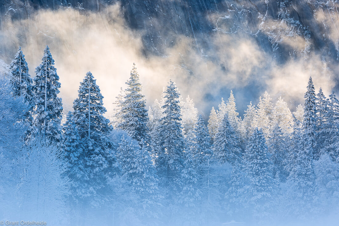 yosemite winter