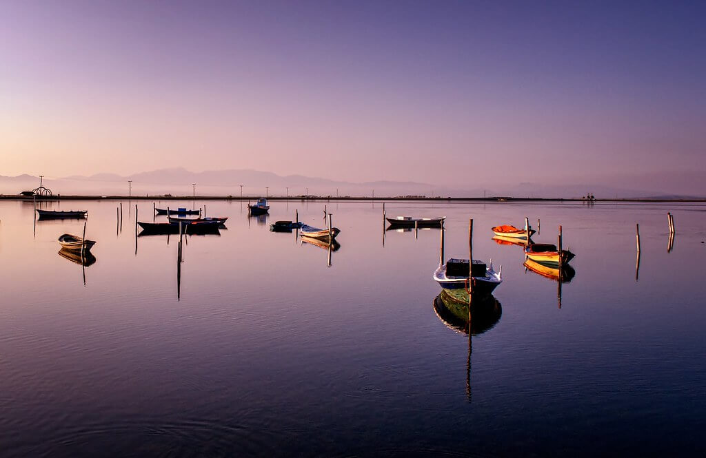 Tenia Prokalamou - boats Mesolonghi