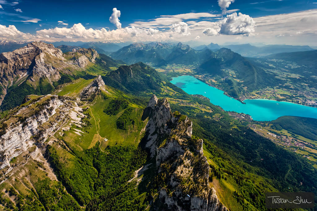 Tristan ‘Shu’ Lebeschu - birds-eye view mountains