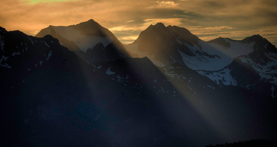 Robert “OP” Parrish - Mountains at Neva Straits, Alaska