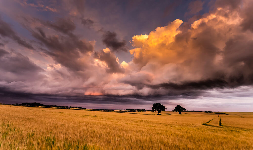 Ben - stormy sky