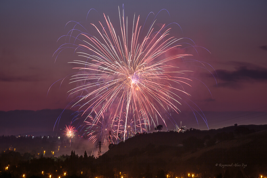Raymond’s Glass Eye - Explosive Fireworks