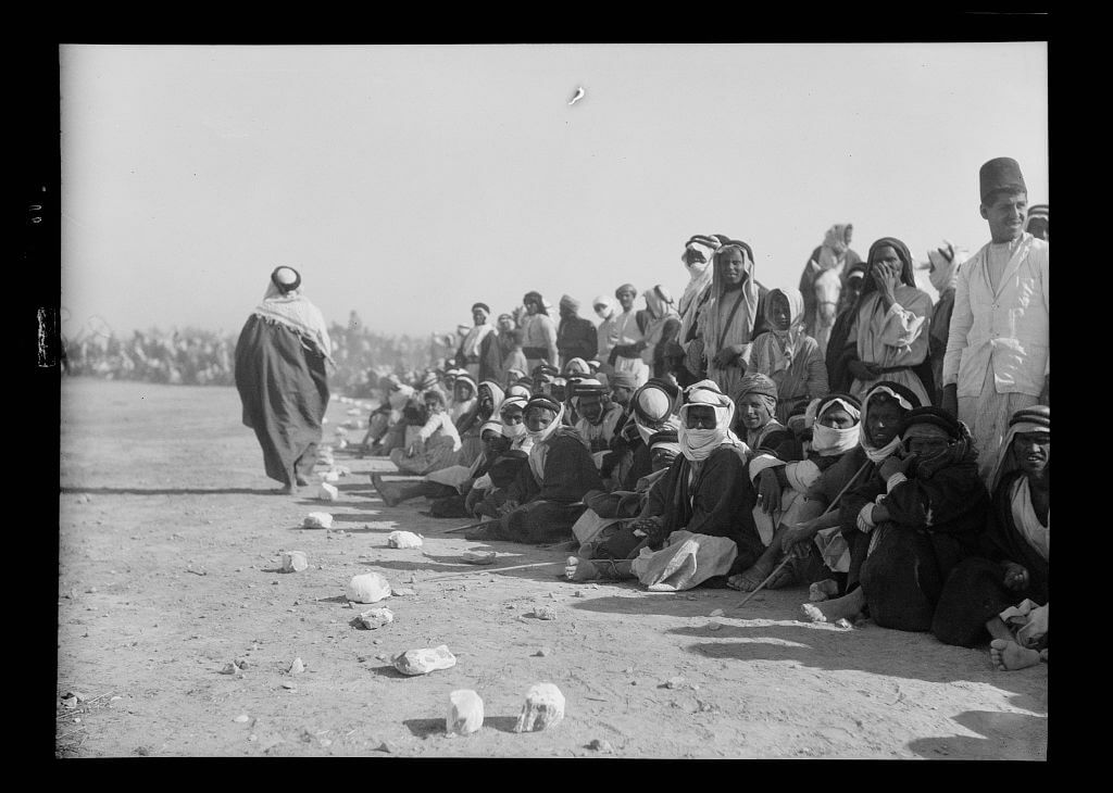 Bedouins racing and feasting at Beersheba