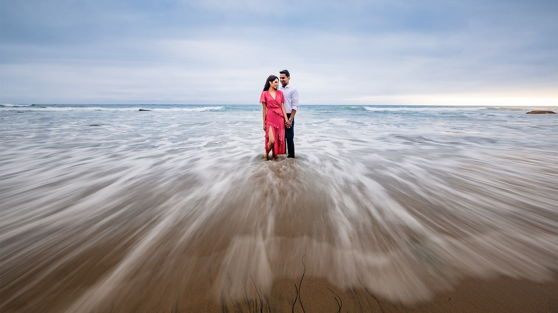 shutter drag example of creative portrait photography