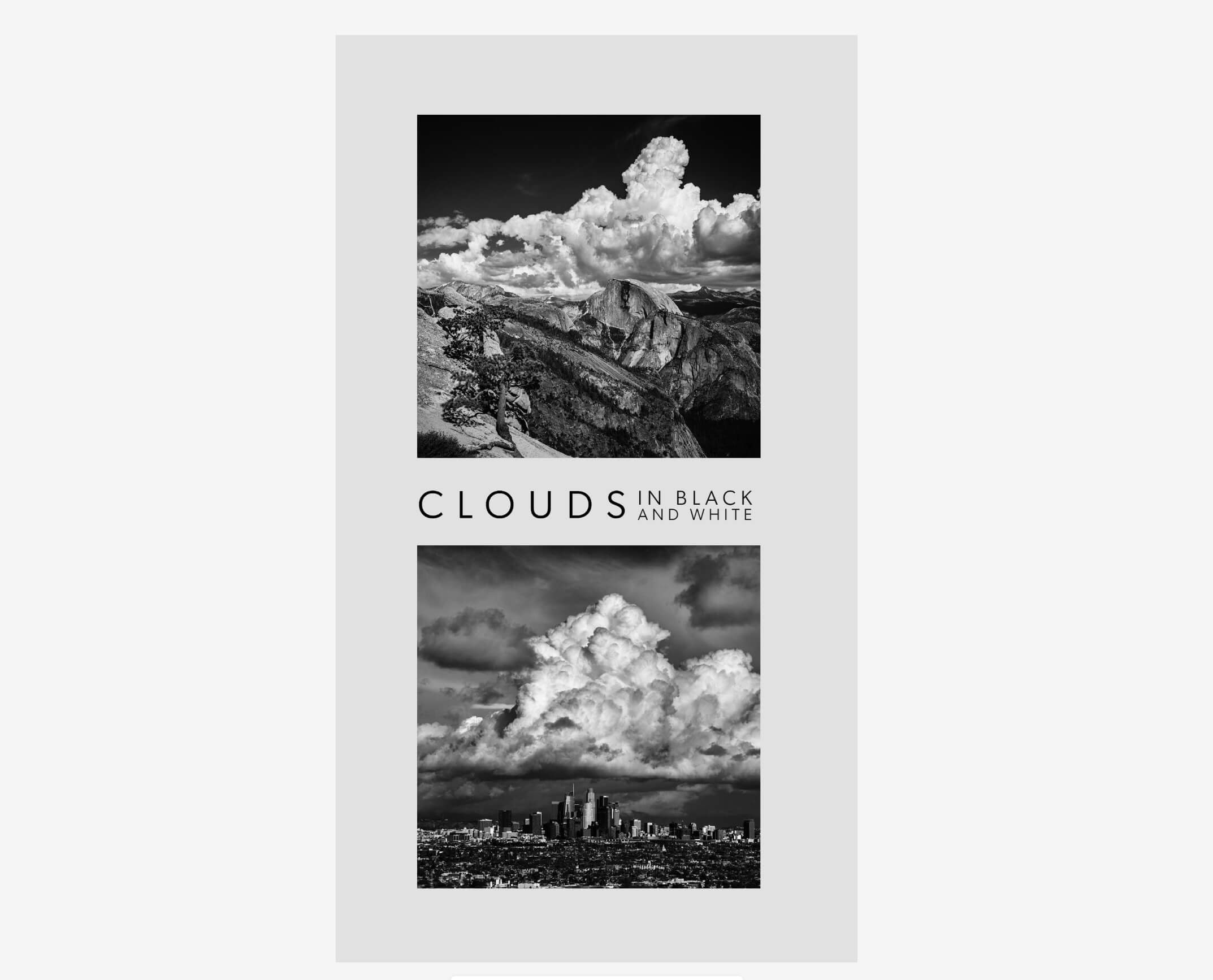 clouds sample for adobe social media scheduler